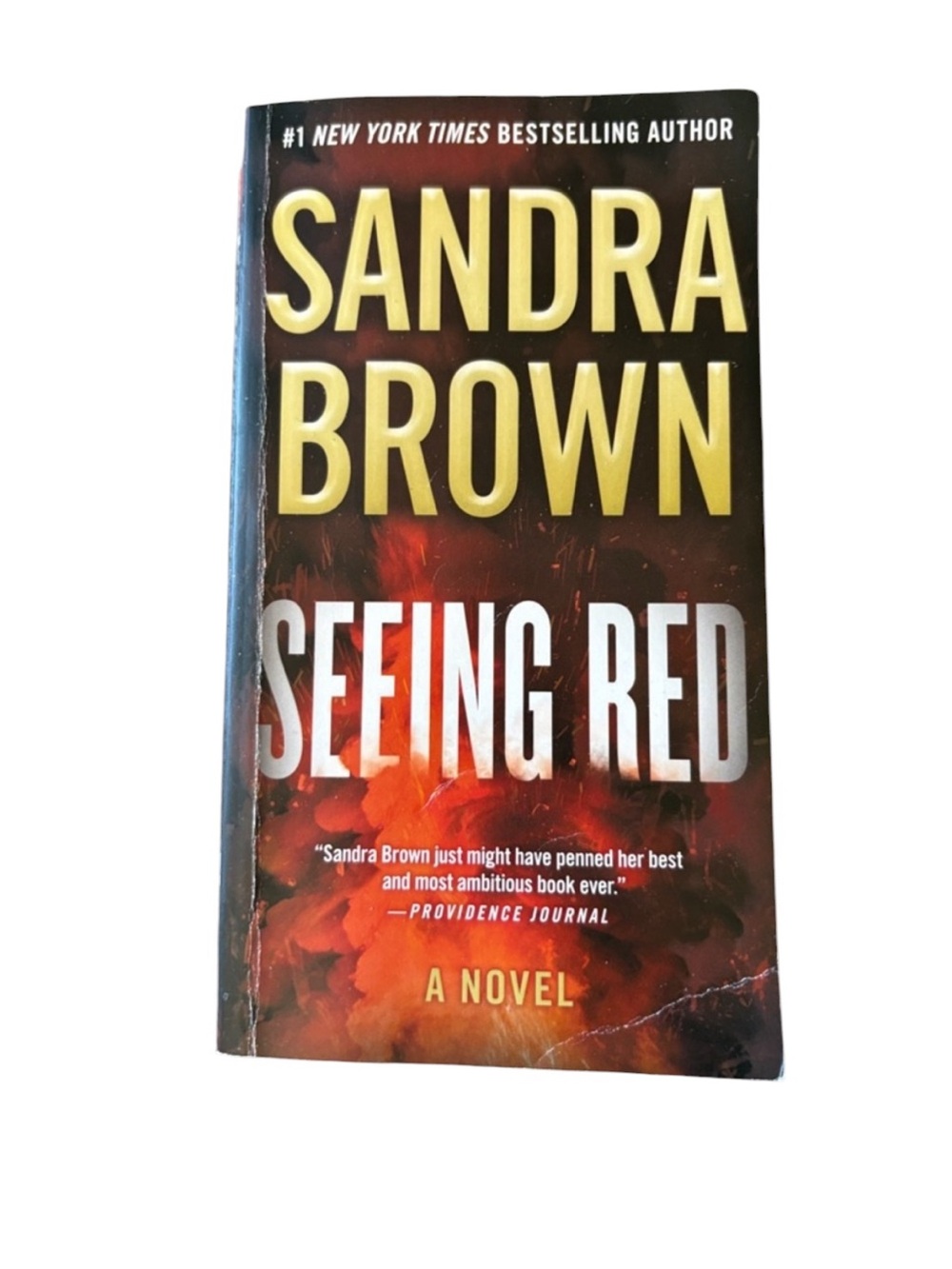 3/$20 Sandra Brown "Seeing Red" Paperback Novel Book